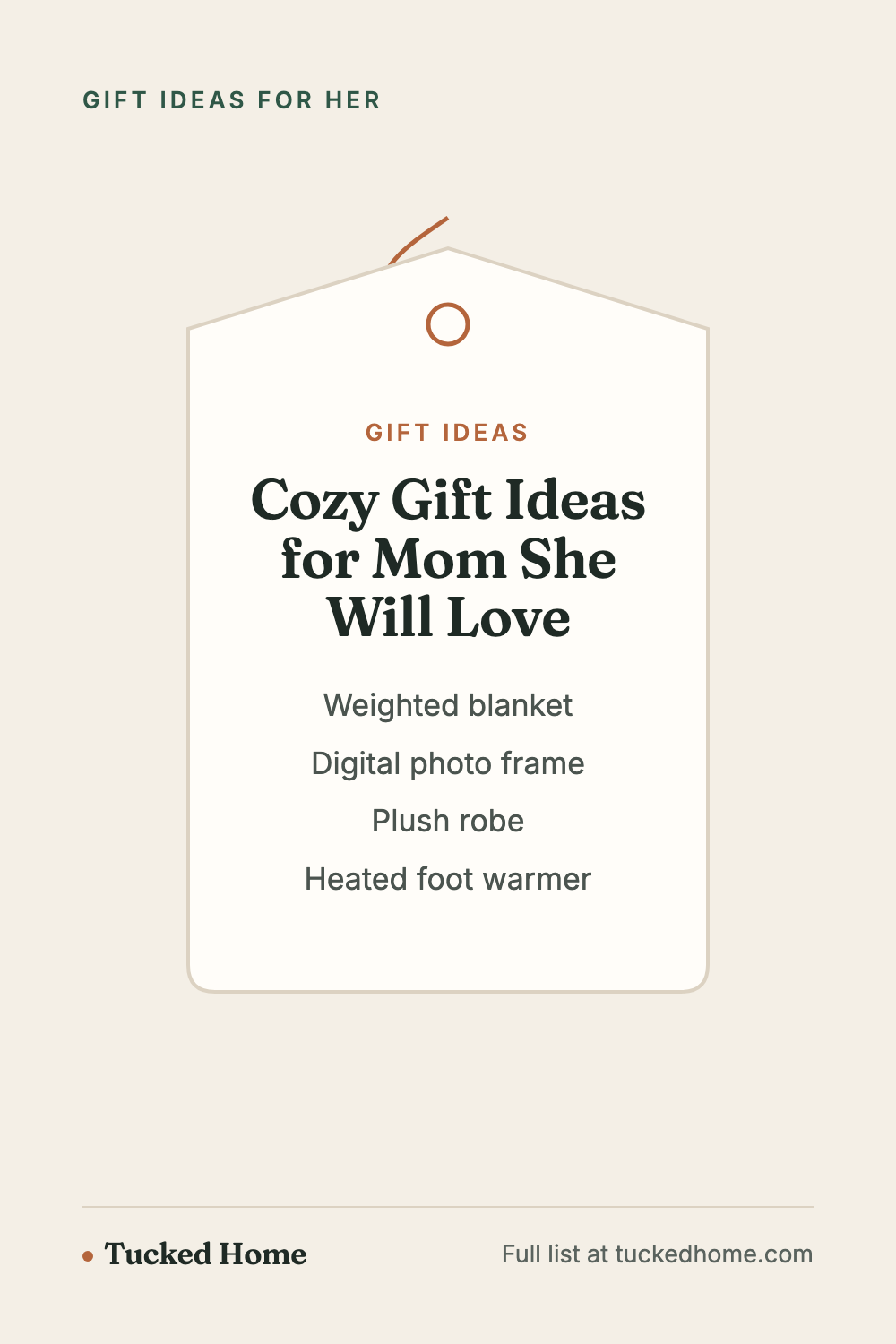 Cozy Gift Ideas for Mom